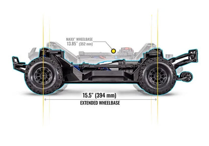 TRAXXAS MAXX SLspatule 1/8